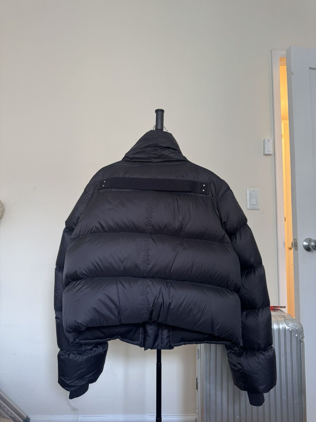 Rick Owens Performa FW20 Mountain Duvet Puffer Asymmetric Zip Size US XS / EU 42 / 0 - 3 Thumbnail