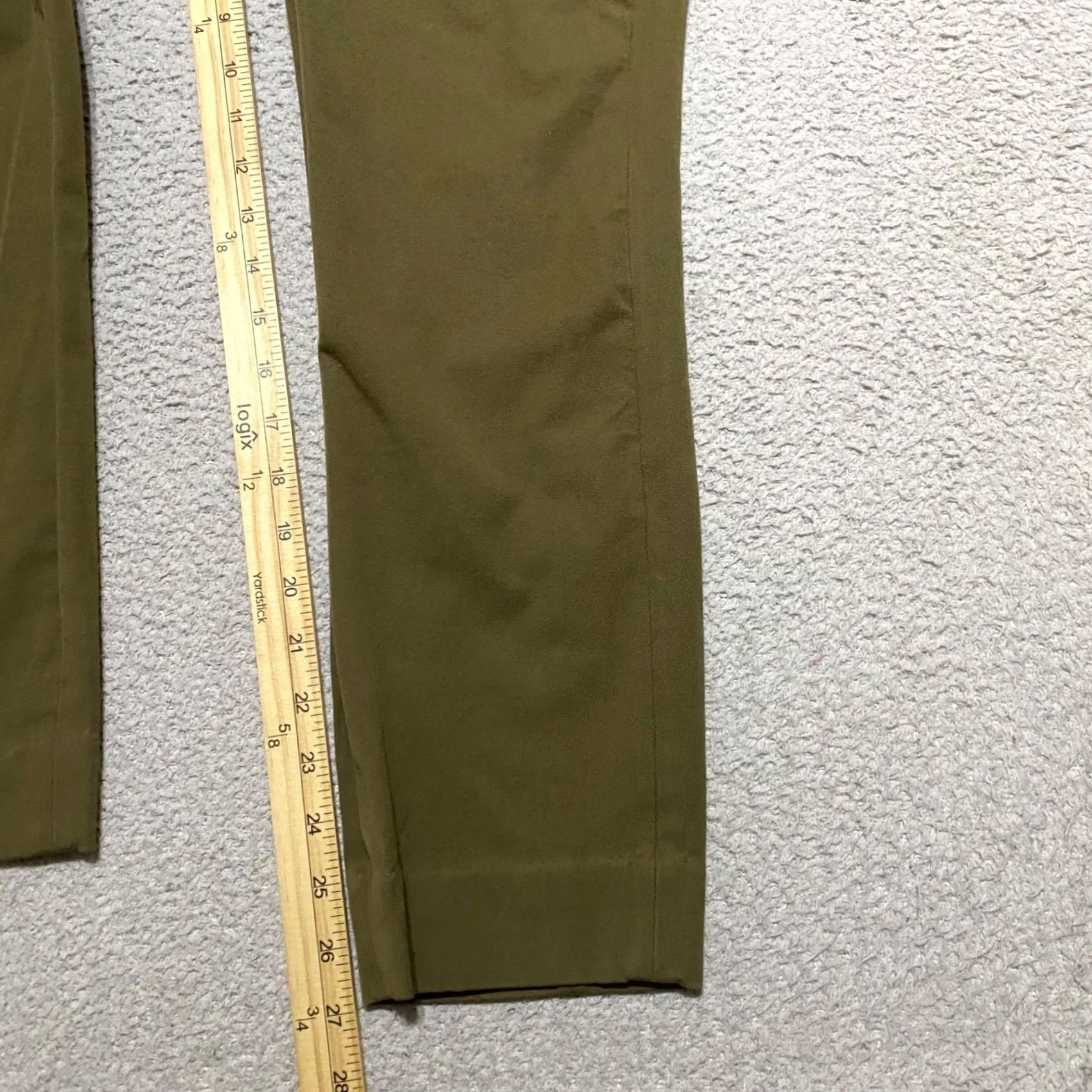 Everlane Everlane Dress Pants Green Skinny High Rise Jacket not? Size 32" / US 10 / IT 46 - 6 Thumbnail