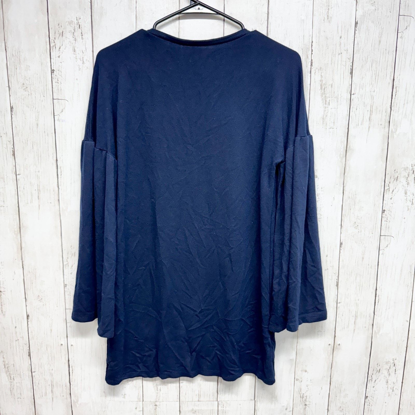 Zara Zara Trafaluc Shirt Small Boat Neck Flare Long Sleeve Blouse Size S / US 4 / IT 40 - 7 Thumbnail