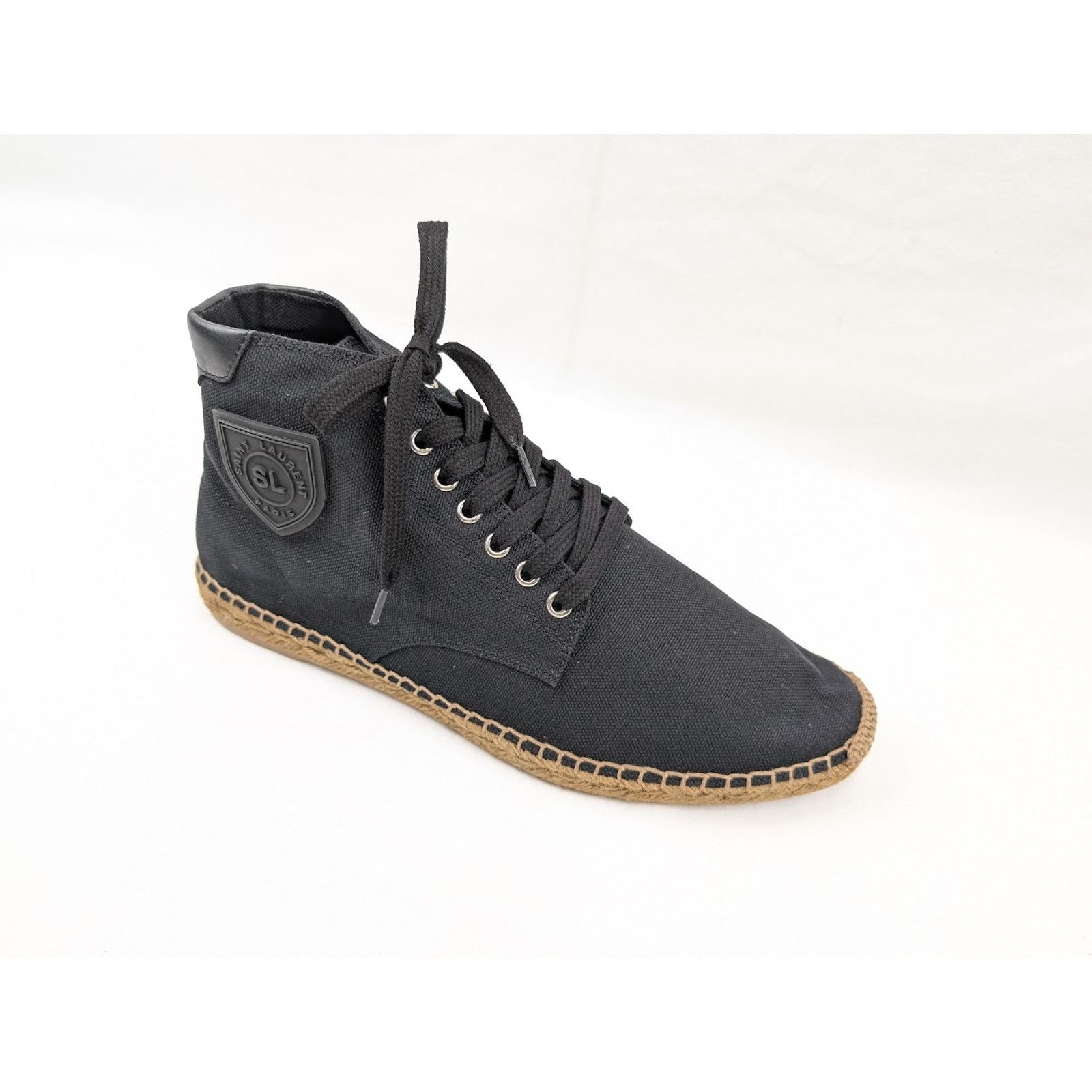 Saint Laurent Paris o1rshd1 Damon High-Top Sneakers in Nero Size US 9 / EU 42 - 2 Thumbnail