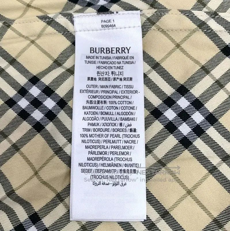 Burberry Burberry Color Block Women's Shirt in Size S. Size S / US 4 / IT 40 - 8 Thumbnail
