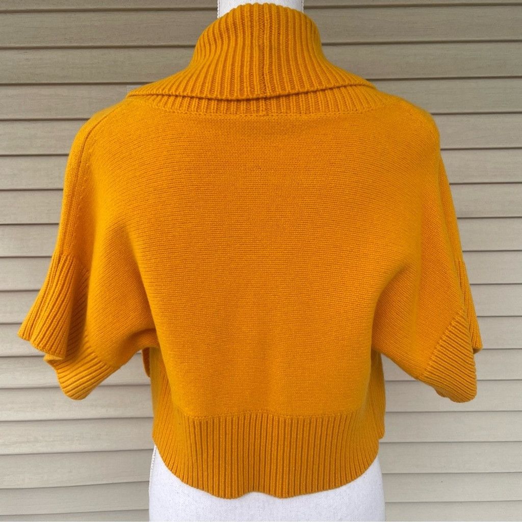 Michael Kors Michael Kors Collection Crop Sweater Cashmere/Wool Size XS Size XS / US 0-2 / IT 36-38 - 4 Thumbnail