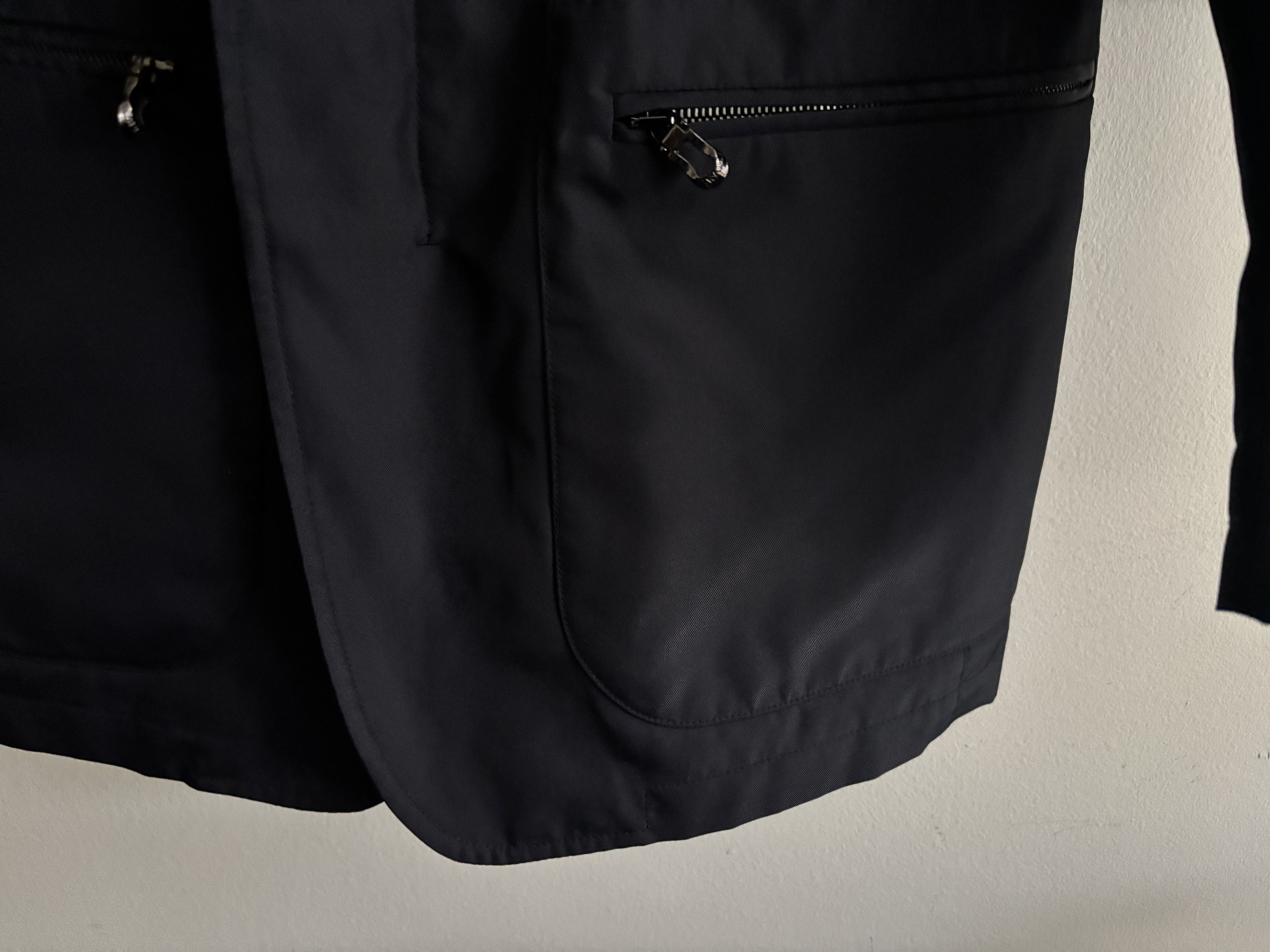 Canali $1600 Rain & Wind Tech Hybrid Zip Jacket/ Sport Coat Size US S / EU 44-46 / 1 - 5 Thumbnail