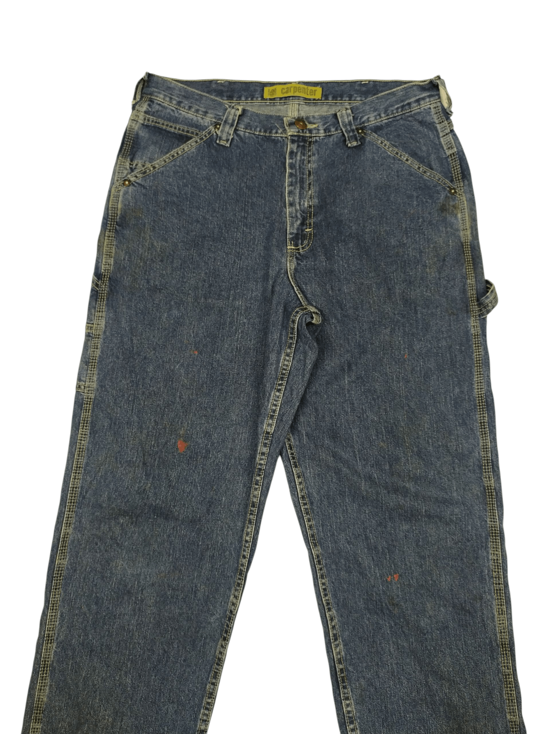 Lee Vintage Lee Dungarees Carpenter Double Knee Jeans Size US 34 / EU 50 - 3 Thumbnail
