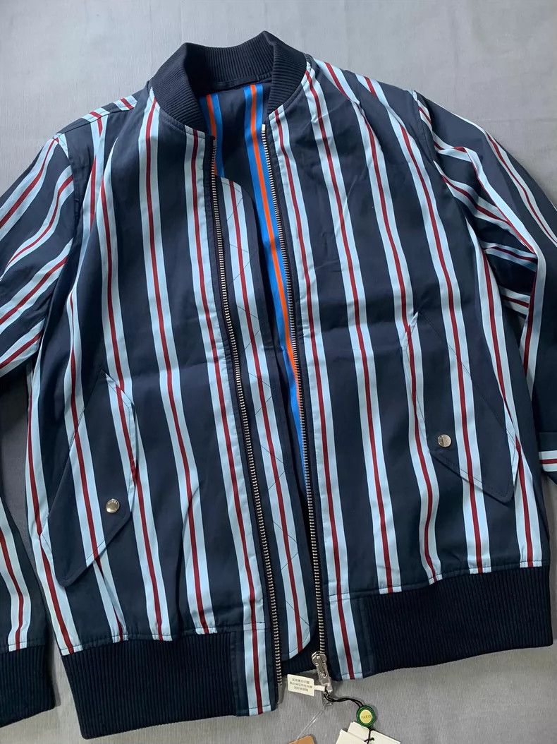 Kenzo KENZO Striped zip coat Size S / US 4 / IT 40 - 3 Thumbnail