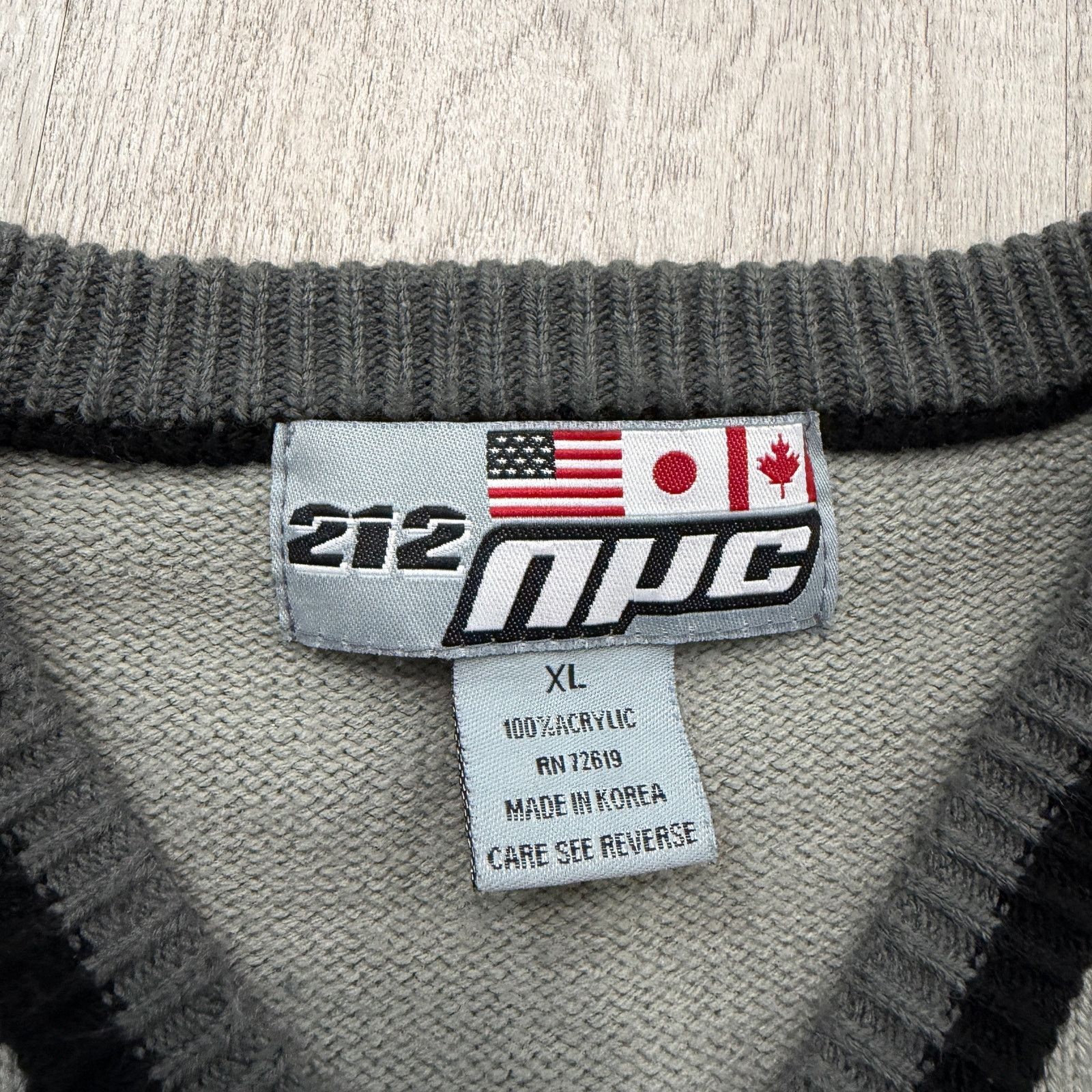Vintage Vintage 212 NYC New York Sweater Men's XL Hip Hop yk2 Size US XL / EU 56 / 4 - 5 Thumbnail