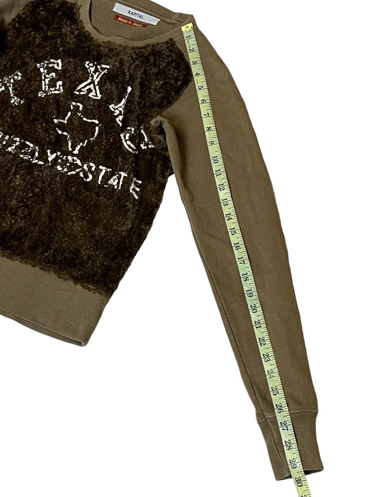 Kapital KAPITAL TEXAS GRIZZLY STATE CREWNECK SWEATSHIRT Size US S / EU 44-46 / 1 - 10 Thumbnail