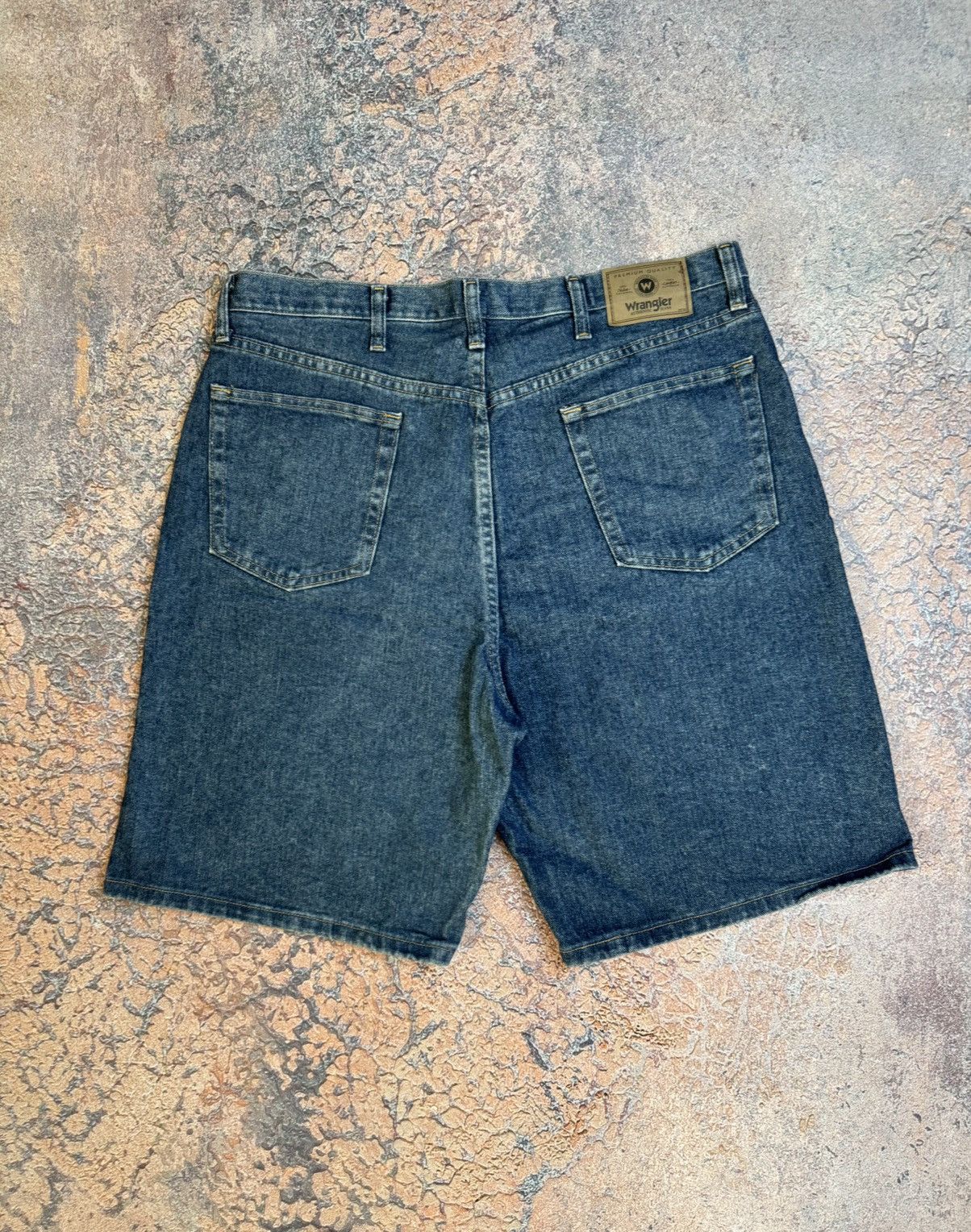Vintage × Wrangler Vintage Y2K Wrangler Jorts Jean Essential Shorts Size US 36 / EU 52 - 1 Thumbnail