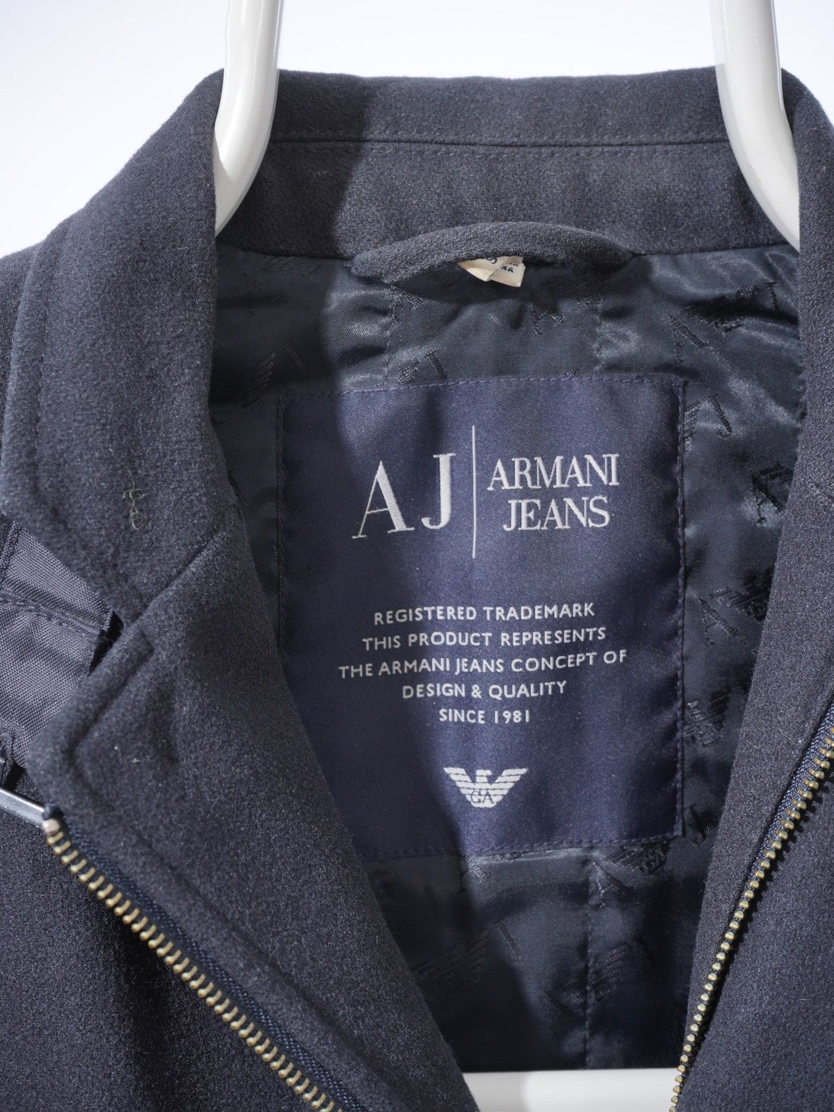 Armani Armani Jeans Wool jacket Blazer Made in Italy Size US M / EU 48-50 / 2 - 5 Thumbnail