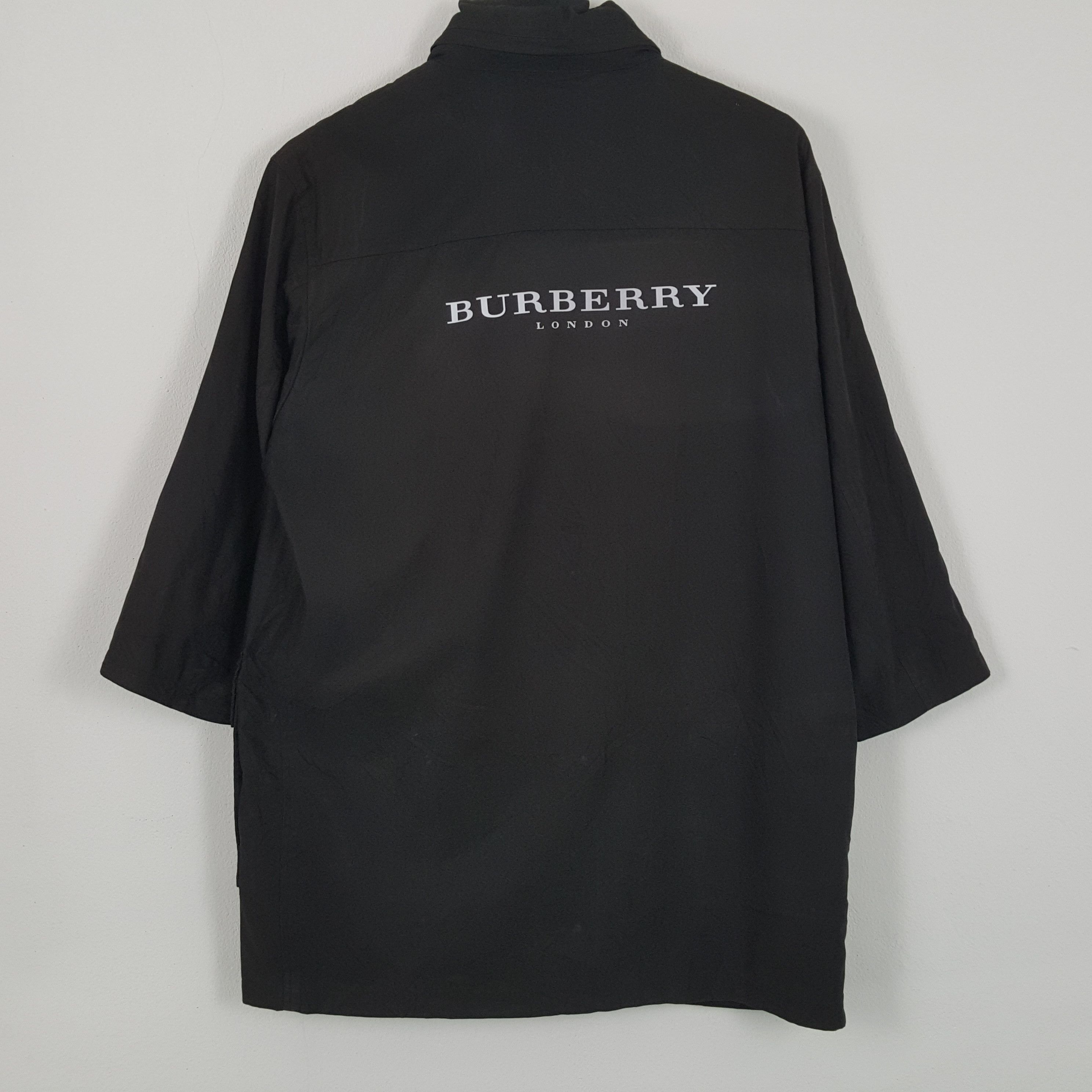 BURBERRY LONDON Nice Pocket Design Custom Art Parkas Jacket