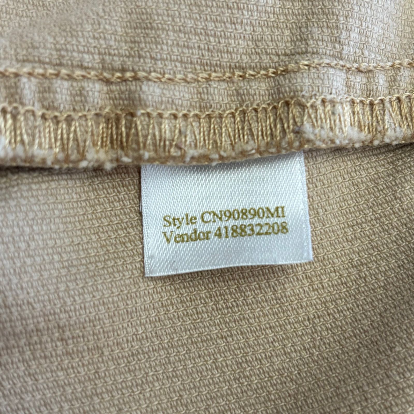 Vintage Caslon Tan Corduroy Trucker Jacket Fits Mens Small Medium Size L / US 10 / IT 46 - 5 Thumbnail