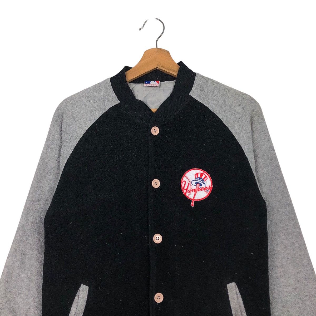 Japanese Brand Yankees Varsity Jacket — Steezy Retro American Sport Size US M / EU 48-50 / 2 - 4 Thumbnail