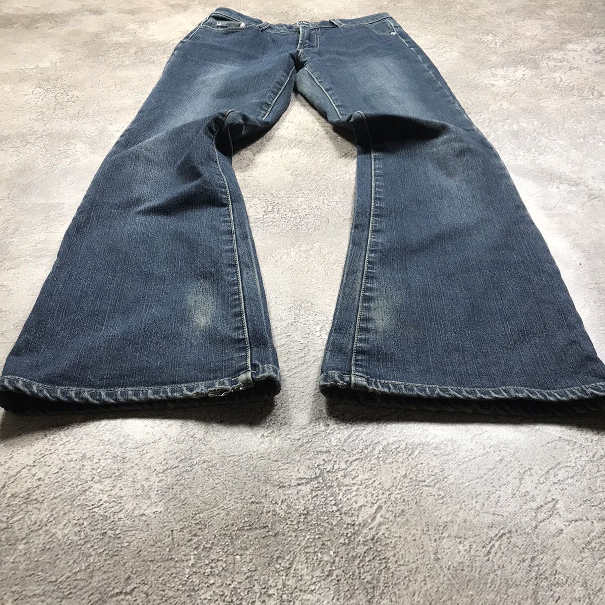 Vintage Vintage 90s Distressed Baggy Jeans Grunge Skate Thrashed 28 Size 28" / US 6 / IT 42 - 1 Thumbnail