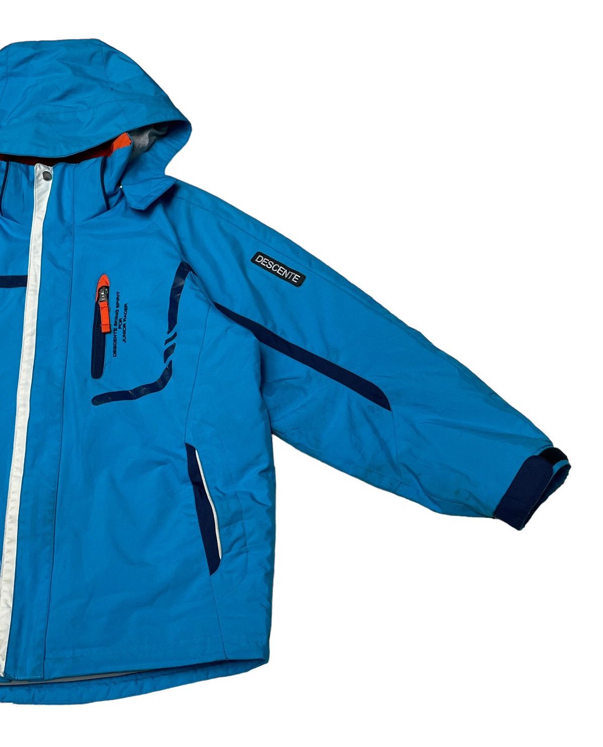 Descente × Vintage Vintage Brand Descente Heat Navy Ski Jacket 1990s Size US S / EU 44-46 / 1 - 5 Thumbnail