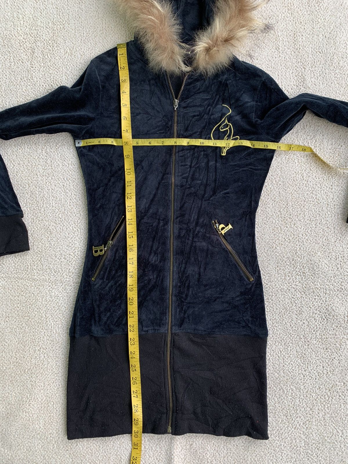 If Six Was Nine × Japanese Brand × Le Grande Bleu (L.G.B.) Baby Phat Fur Hoodie IfSixWasNine LGB style Size S / US 4 / IT 40 - 10 Thumbnail