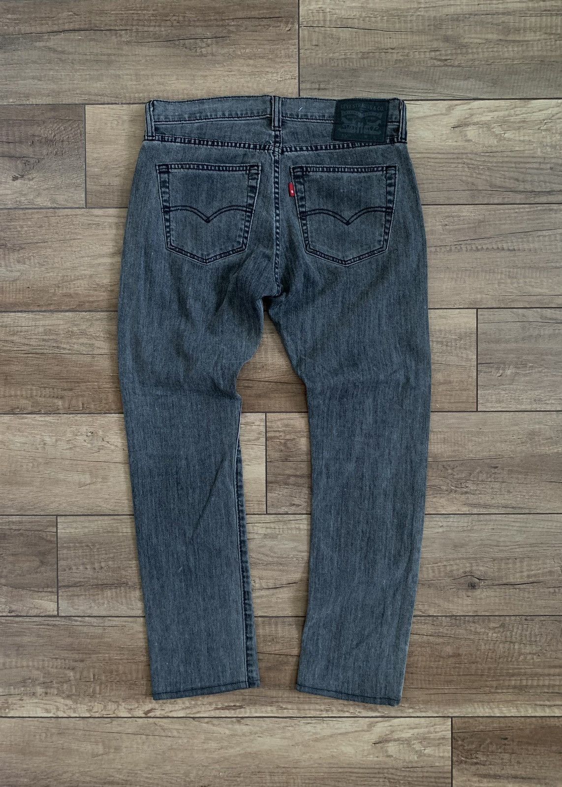 Levi's Vintage Style Levi’s 511 Dark Grey Washed Jeans Denim Pants Size US 30 / EU 46 - 1 Thumbnail
