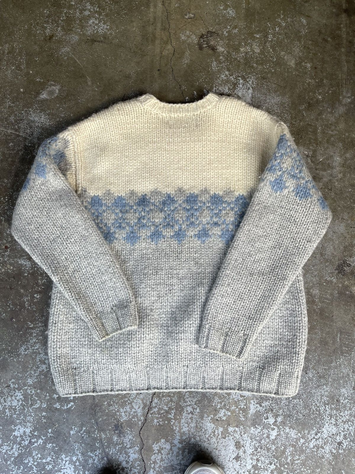 Abercrombie & Fitch Vintage Abercrombie&Fitch Wool Sweater Size US L / EU 52-54 / 3 - 3 Thumbnail