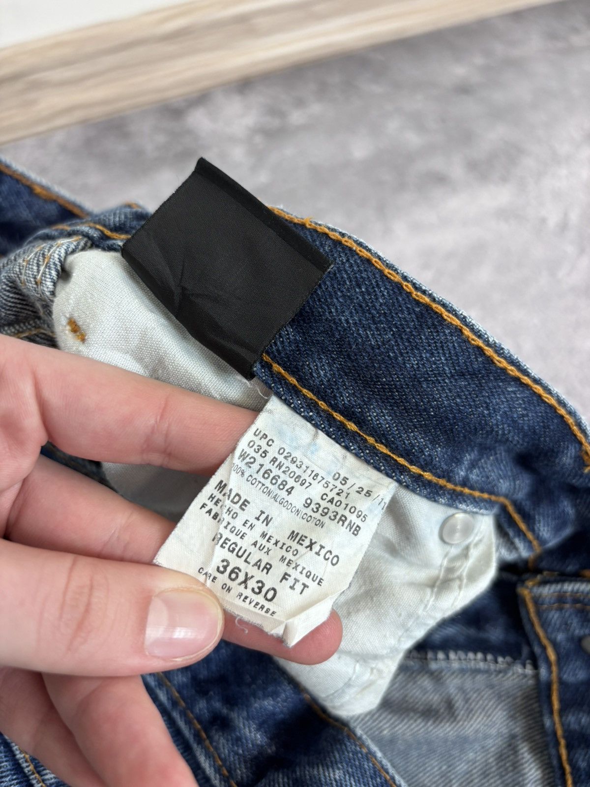 Dickies Vintage Dickies Work Faded Blue Denim Jeans 9393 RNB Size US 36 / EU 52 - 22 Thumbnail