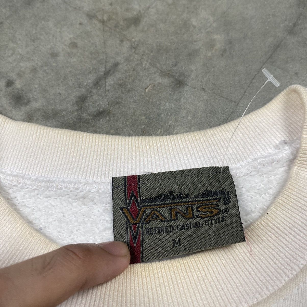 Vans Grail💥Vintage 90s Vans Snowboard Art Boxy Crewneck Size US M / EU 48-50 / 2 - 7 Thumbnail