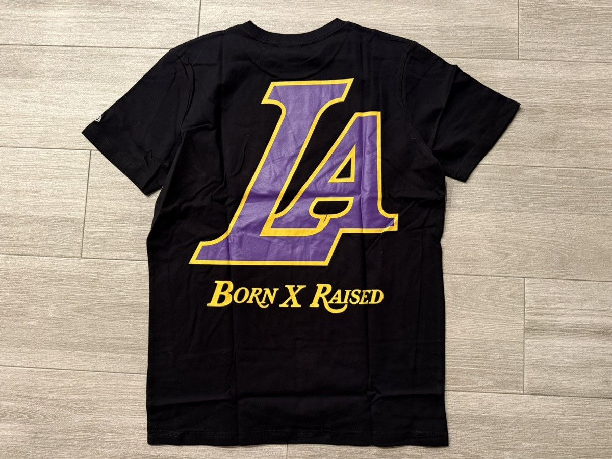 Born X Raised × NBA × New Era BORN X RAISED New Era Los Angeles Lakers LA Tee Black Large Size US L / EU 52-54 / 3 - 7 Thumbnail