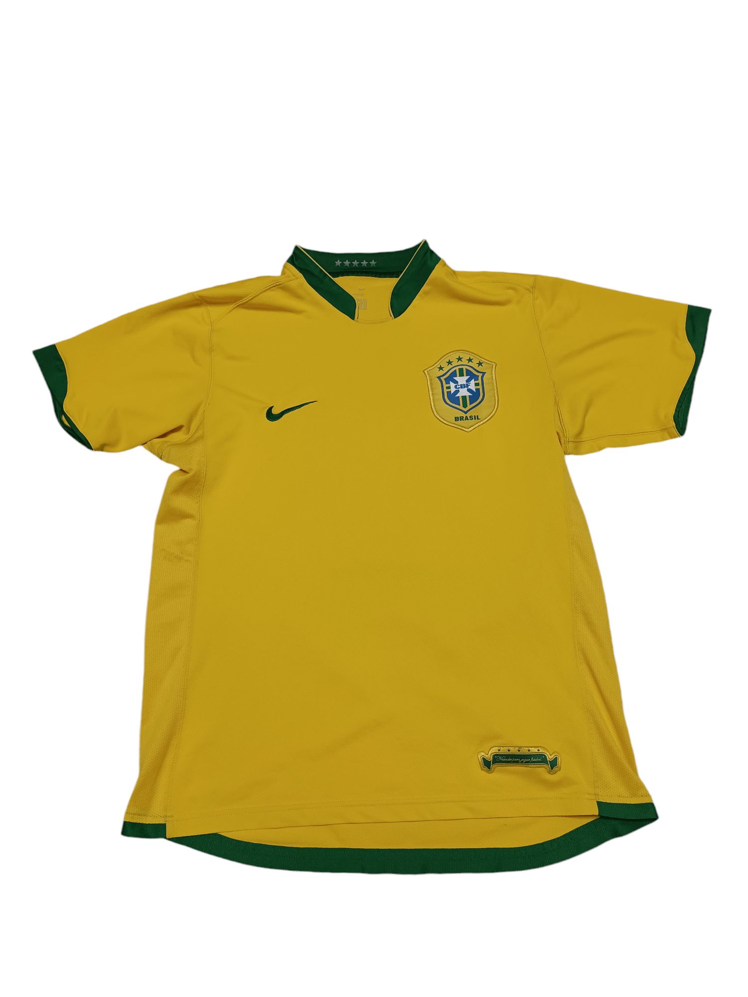 Nike NIKE BRASIL 2006 VINTAGE SOCCER JERSEY FOOTBALL Size US M / EU 48-50 / 2 - 1 Thumbnail