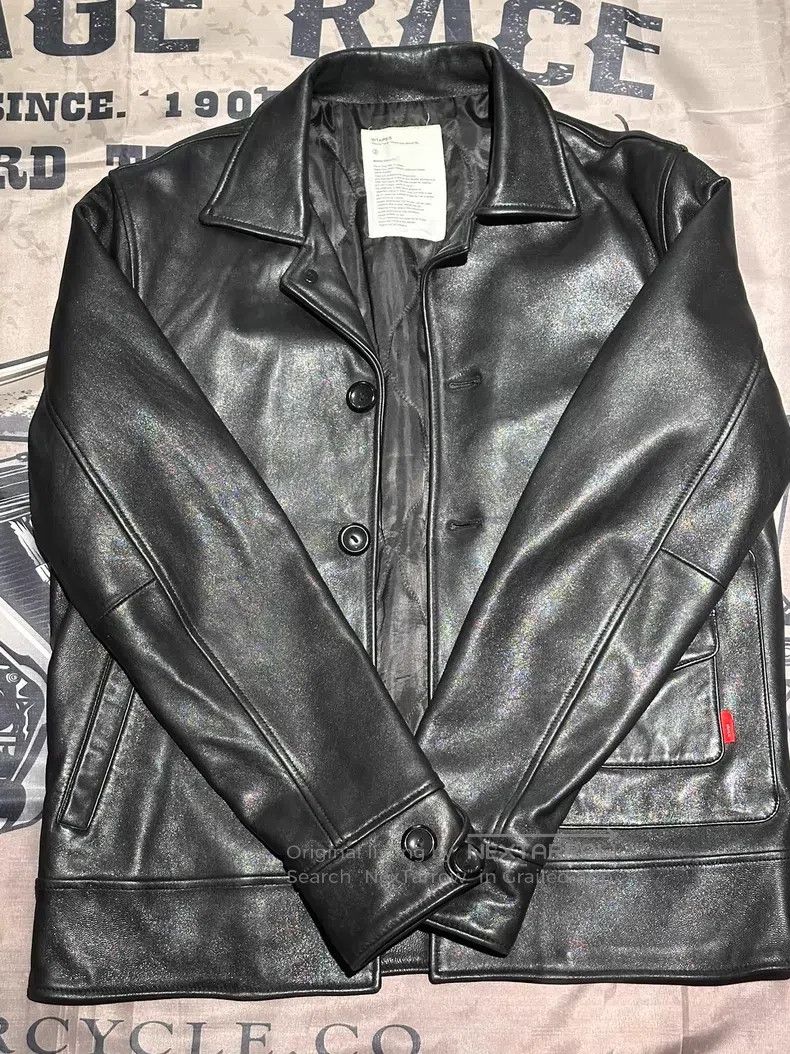 Wtaps Wtaps Sheepskin leather jacket, thick leather Size US L / EU 52-54 / 3 - 2 Thumbnail