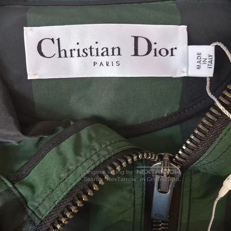 Dior Dior Green Check Logo Raincoat. Size US XS / EU 42 / 0 - 3 Thumbnail