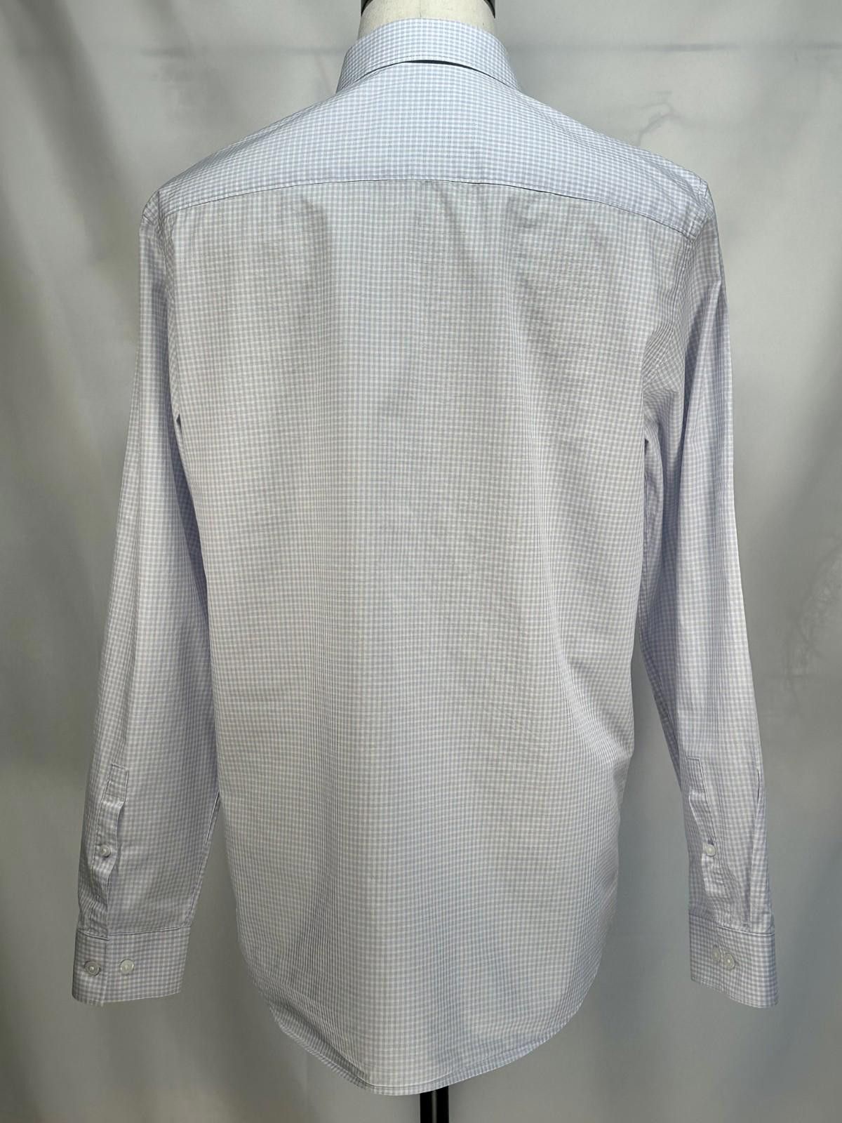 Calvin Klein Calvin Klein Checked Pockets Long Sleeve Button Down Blue M Size US M / EU 48-50 / 2 - 2 Thumbnail