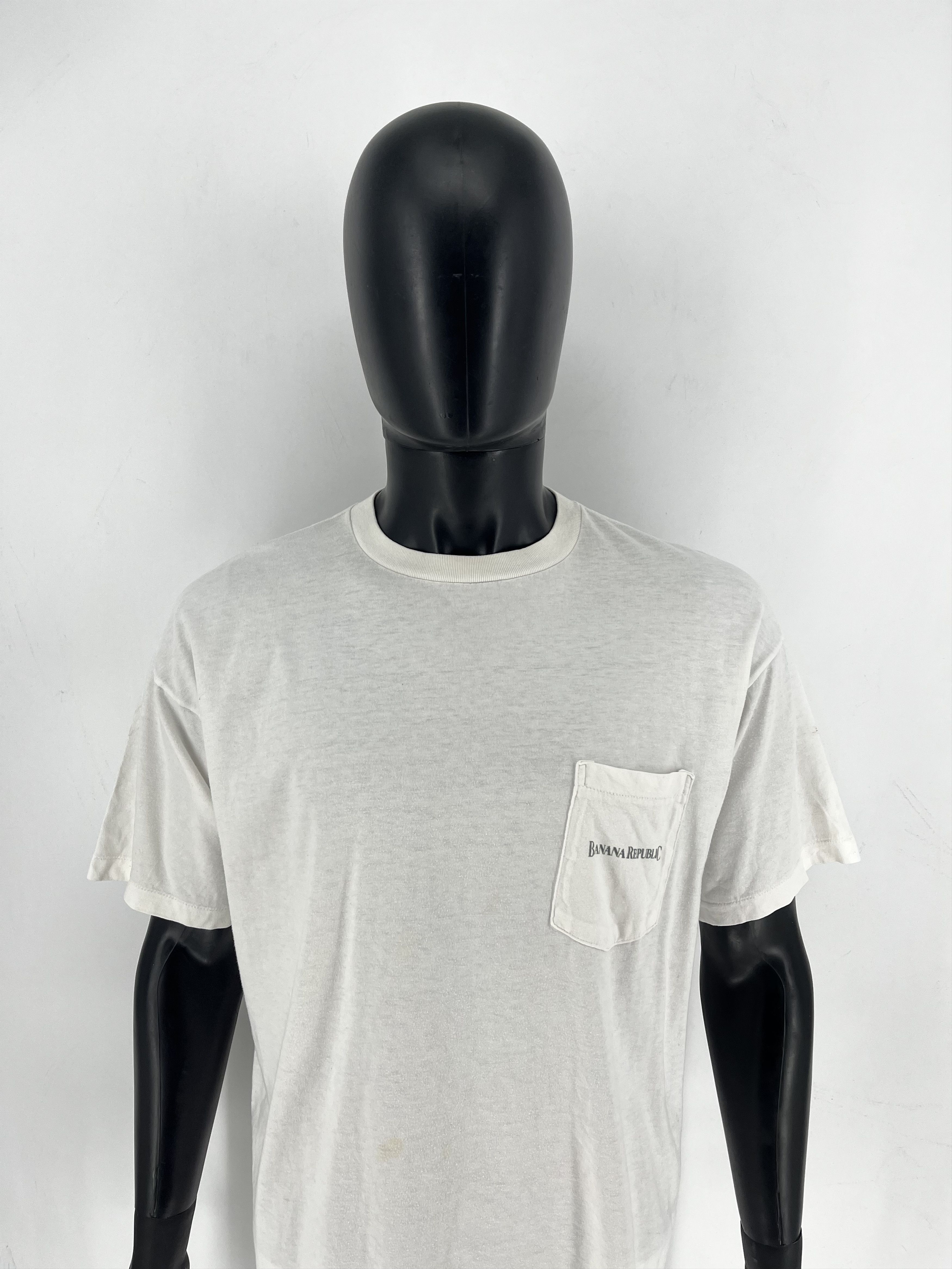 Banana Republic Vintage 1990s Banana Republic Safari Travel Graphic T-shirt Size US XL / EU 56 / 4 - 6 Thumbnail