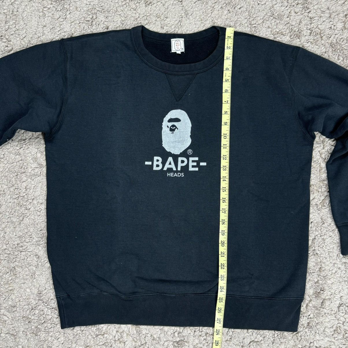 Bape Bape Heads Crewneck Size US L / EU 52-54 / 3 - 11 Thumbnail