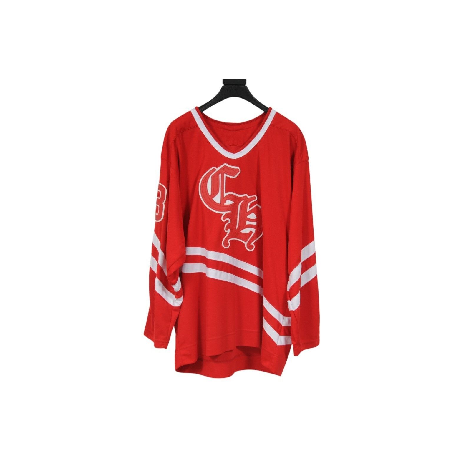 Chrome Hearts 33 Matty Boy Hockey Jersey LS Red Chomp Size US M / EU 48-50 / 2 - 2 Thumbnail