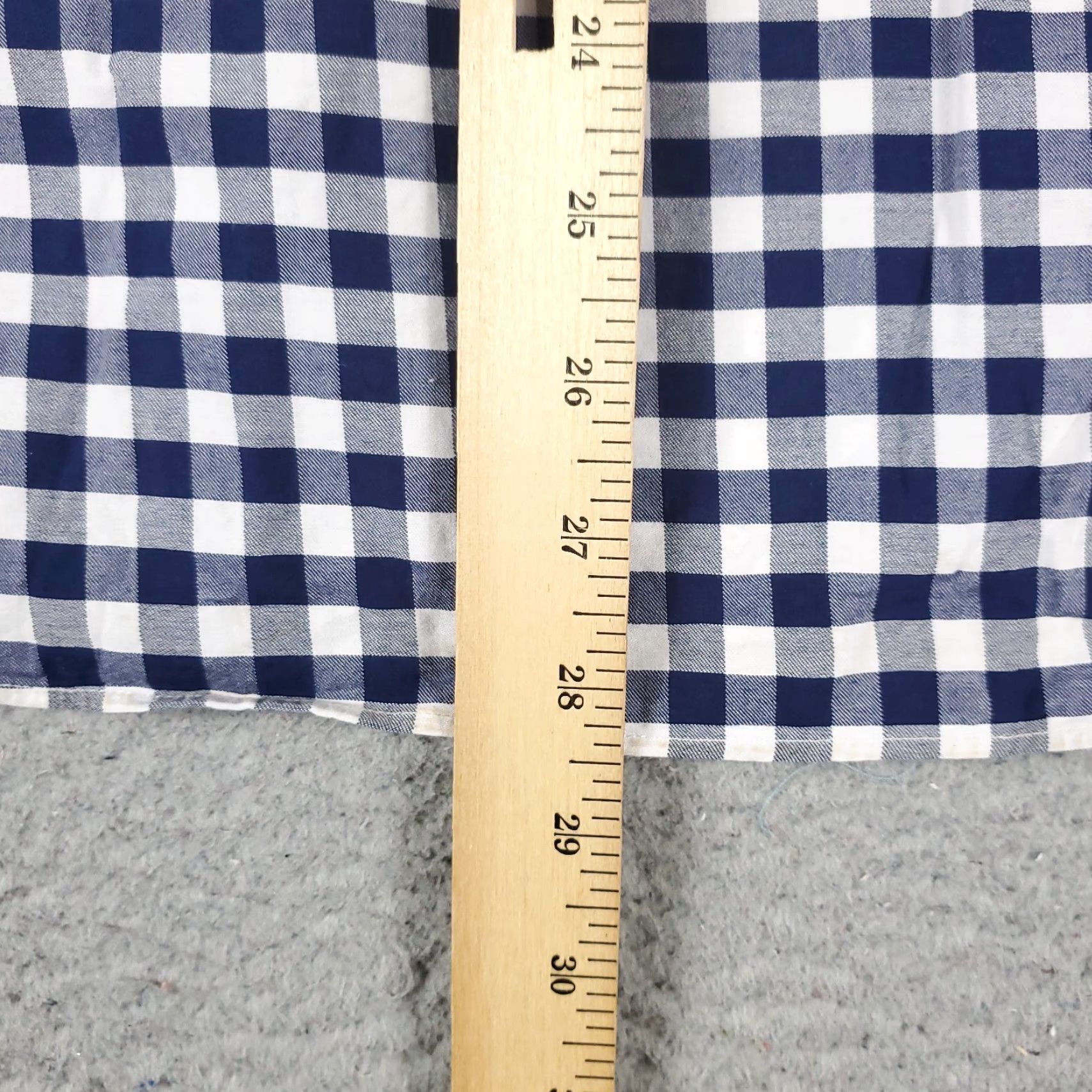 Tommy Hilfiger Tommy Hilfiger Shirt Mens Large Blue Check Button-Up Long Sleeve Casual Collared Cotton Classic Preppy Size US L / EU 52-54 / 3 - 4 Thumbnail
