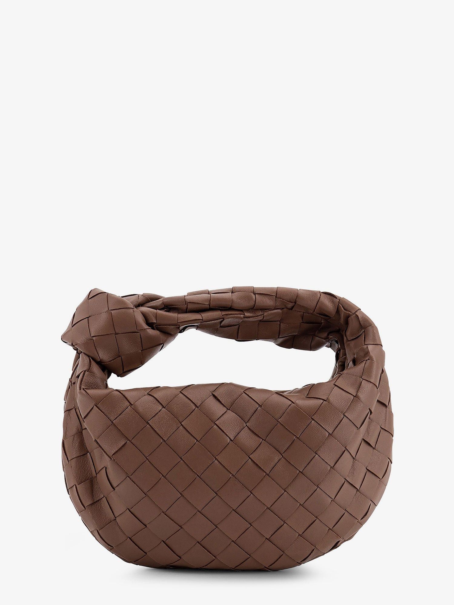 Bottega Veneta Mini Jodie Leather Handbag With Intrecciato Pattern Size ONE SIZE - 1 Thumbnail