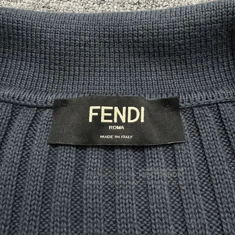 Fendi Fendi Letter Knit Top Size US L / EU 52-54 / 3 - 2 Thumbnail
