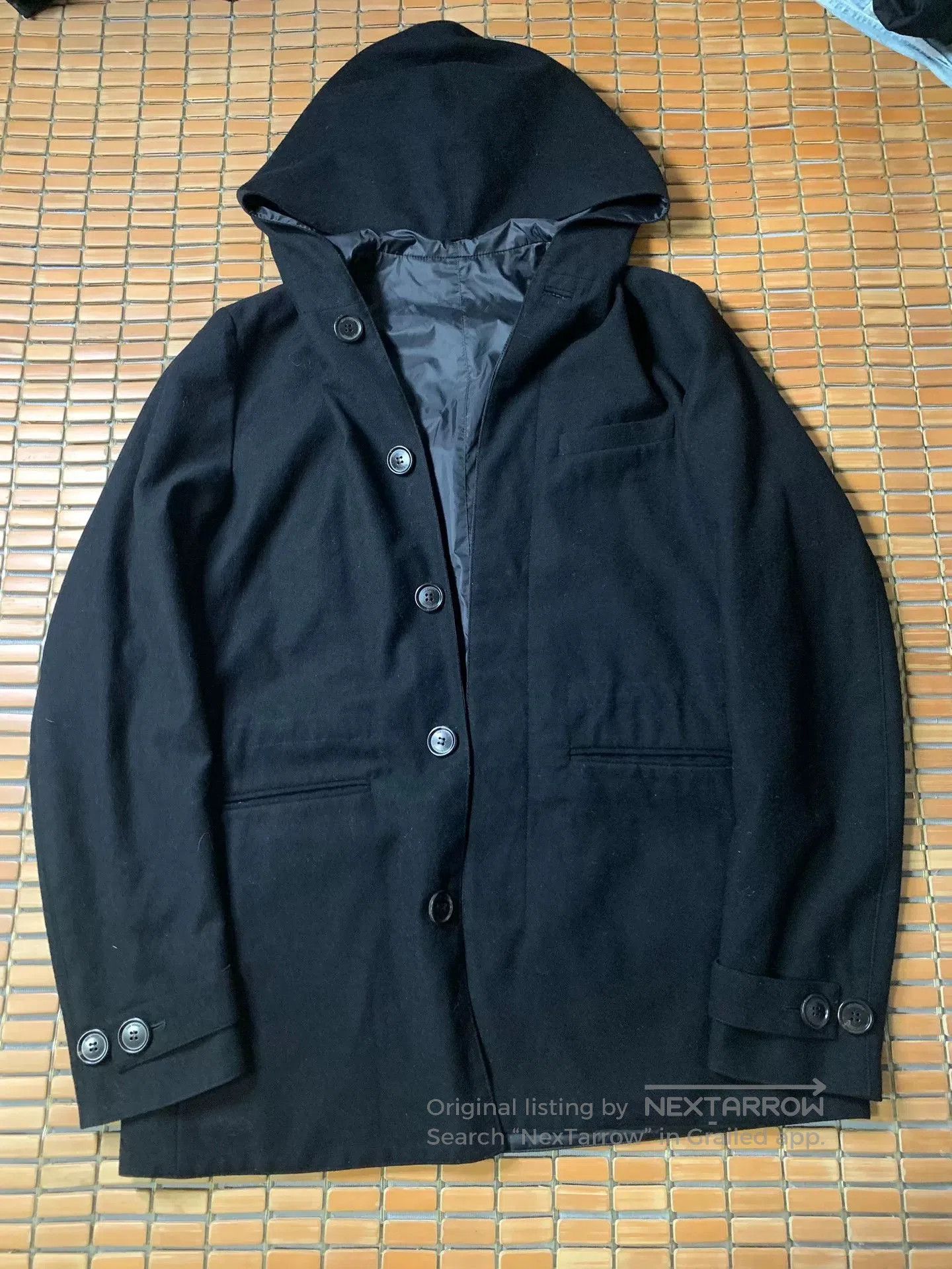 Dior Dior Hooded Wool Coat. Size US S / EU 44-46 / 1 - 3 Thumbnail