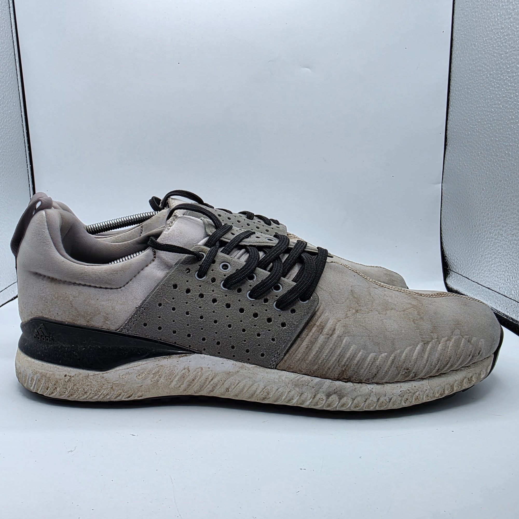 Adidas Adidas Adicross Bounce Mens Size 13 Gray Spikeless Golf Shoe Size US 13 / EU 46 - 12 Thumbnail