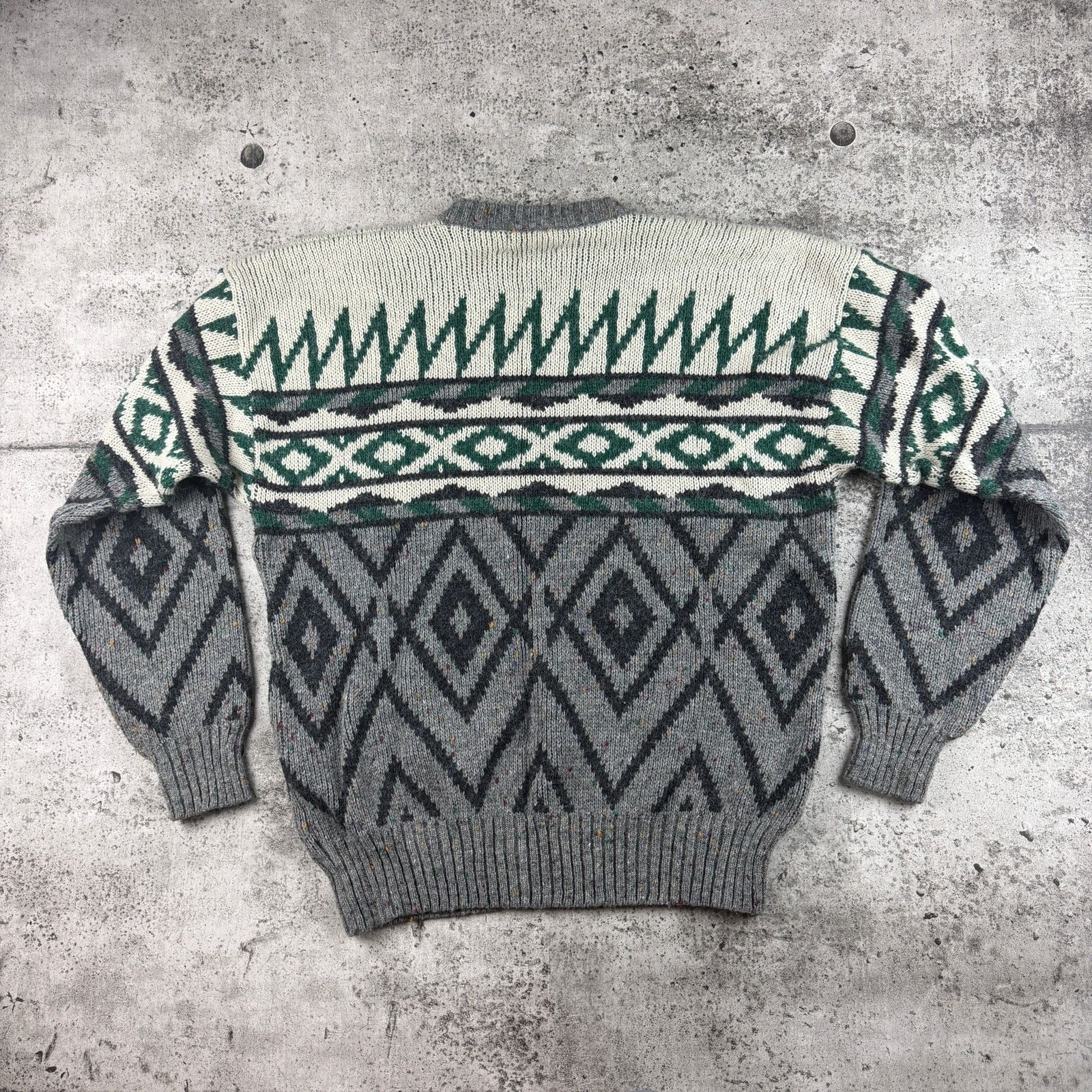 Northwest Territory Vintage Sweater Preppy Patterned Sweater XL Size US XL / EU 56 / 4 - 3 Thumbnail