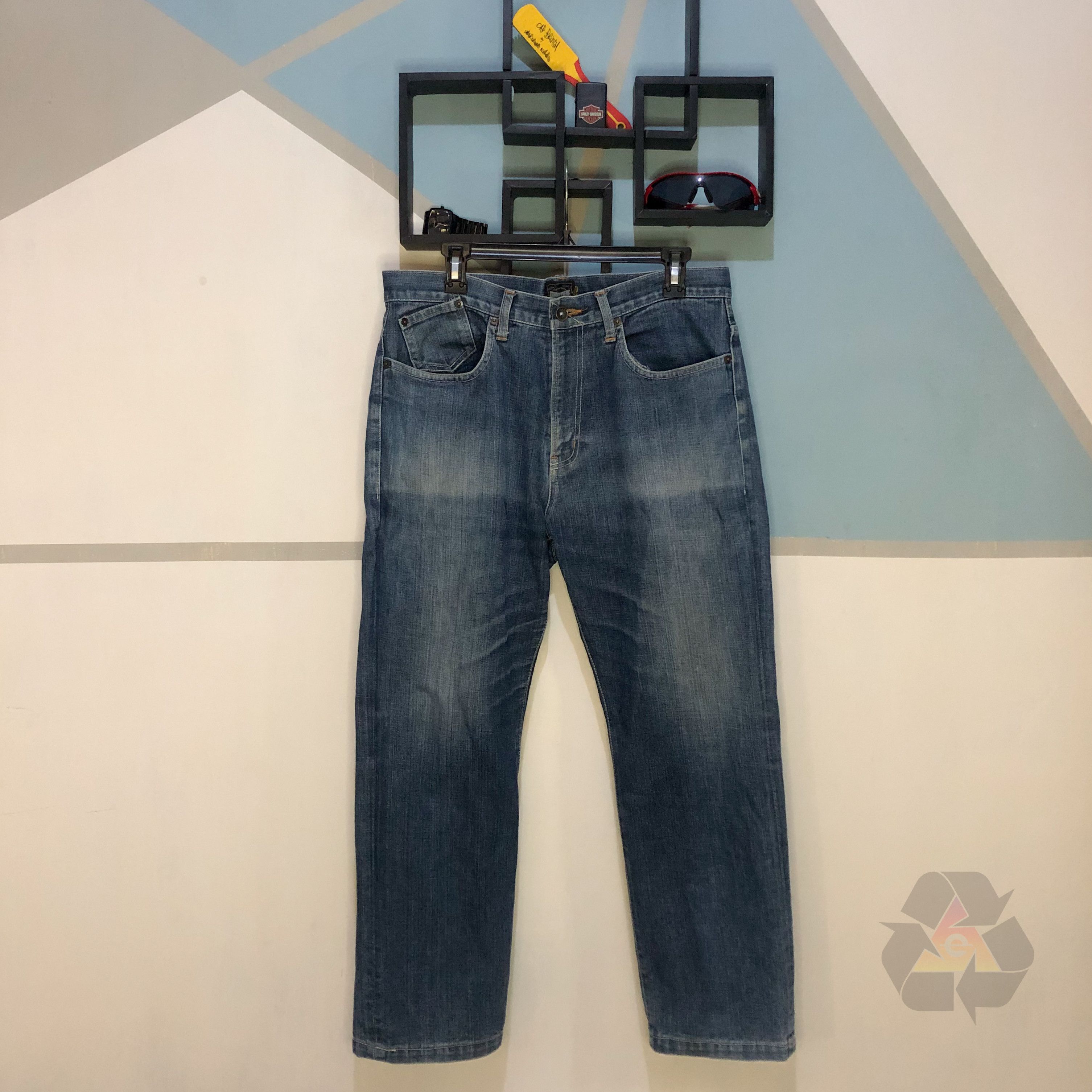 Japanese Brand × atmos Vintage Atmos Phere Denim Jeans 2010 Y2K Size US 29 - 2 Thumbnail