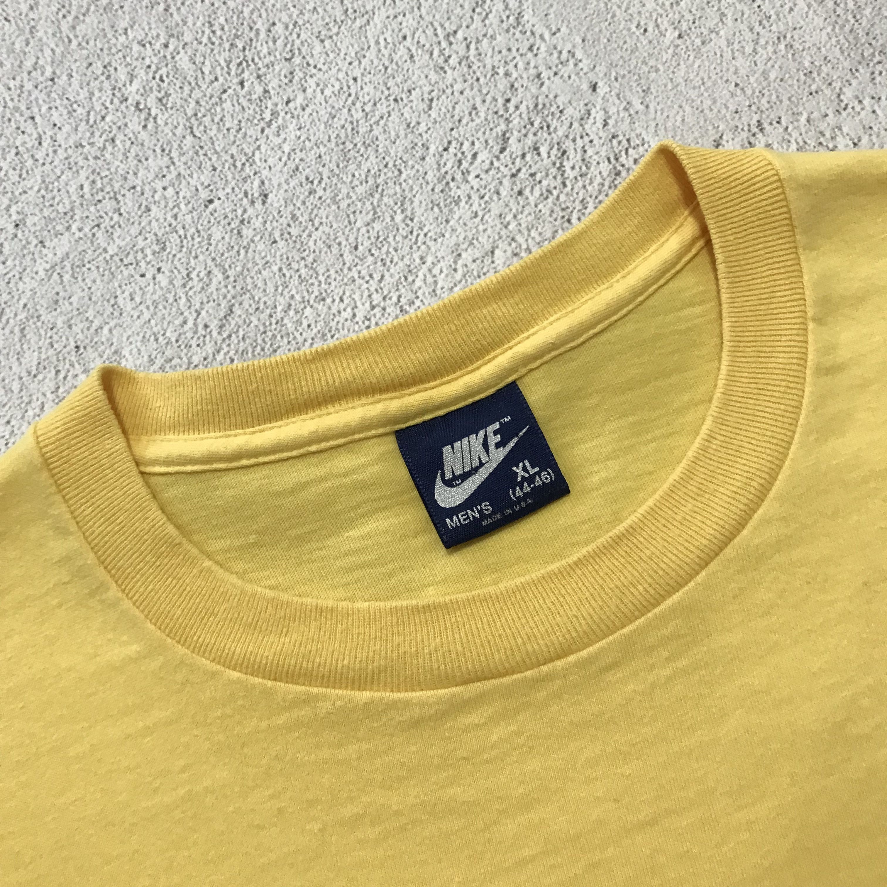 Nike NIKE Vintage Crewneck Long Sleeve Sweatshirt 80s USA Rare Size US XL / EU 56 / 4 - 4 Thumbnail