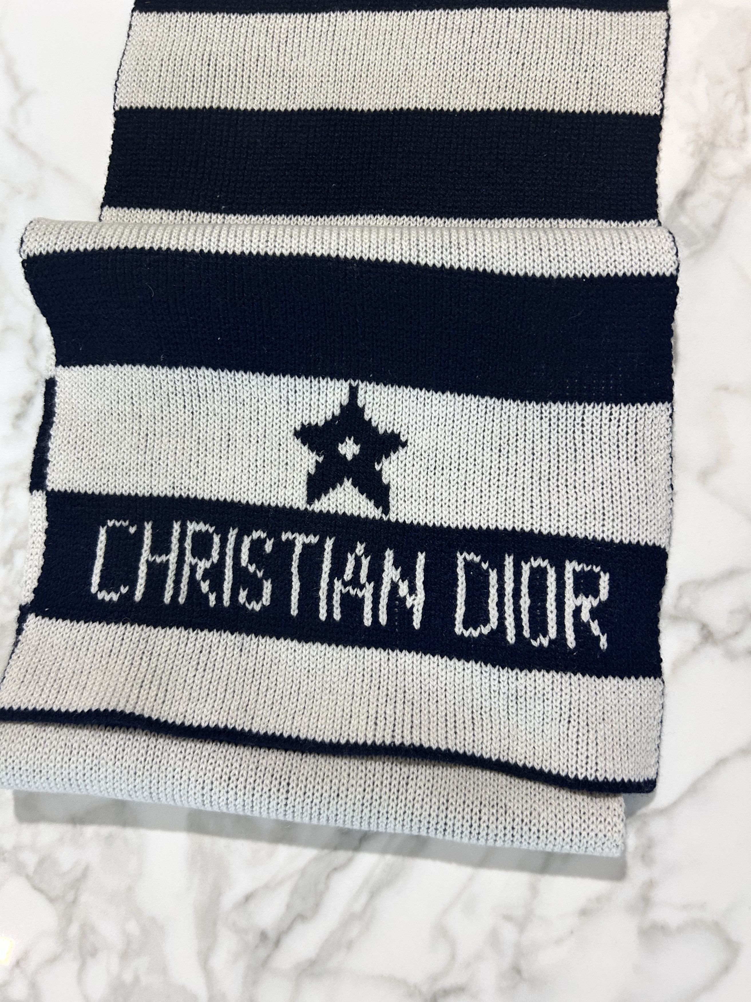 Dior STRIPE SCARF Size ONE SIZE - 5 Thumbnail