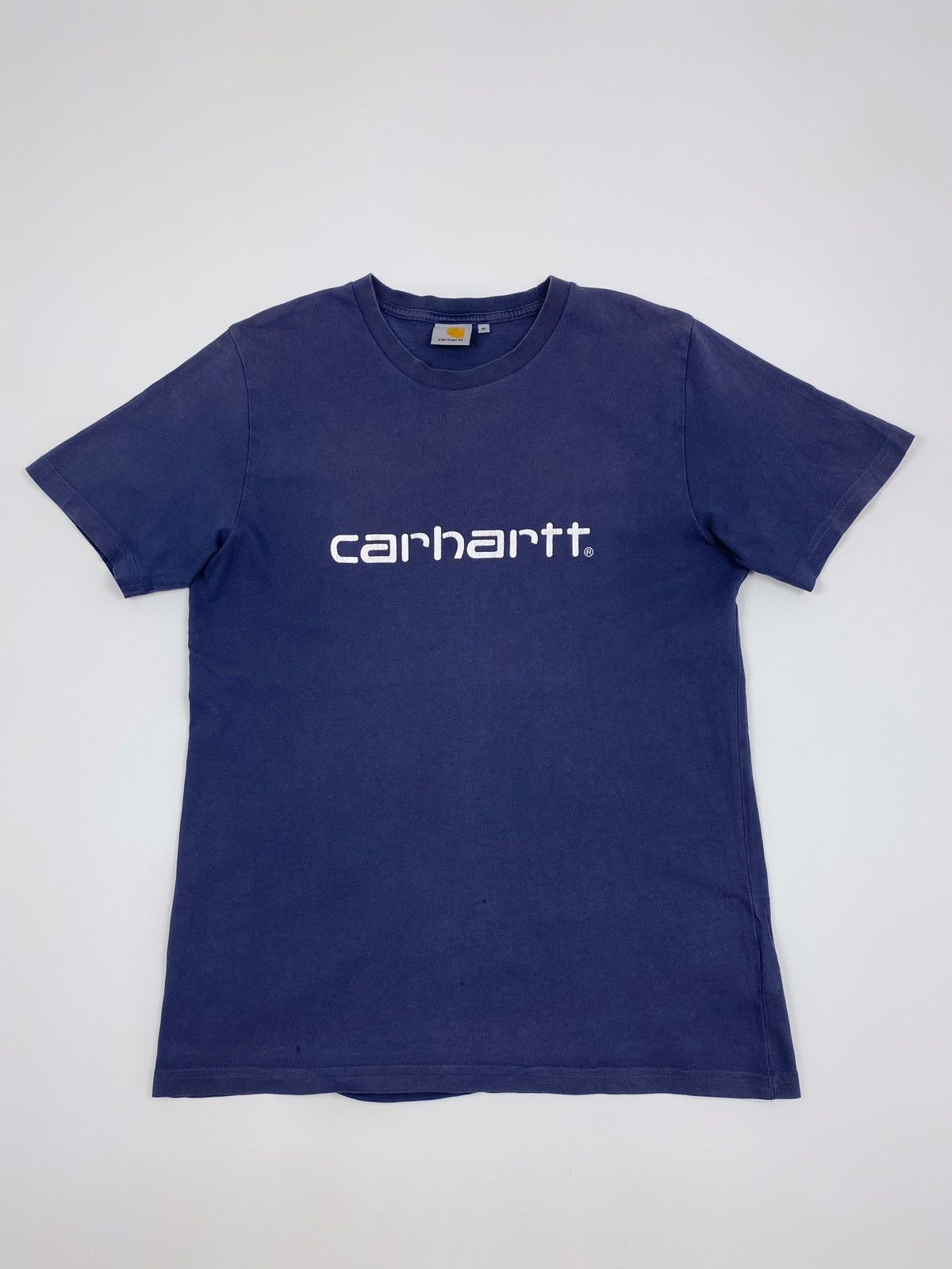 Carhartt Y2K Distressed Carhartt Script Logo Tee Size US M / EU 48-50 / 2 - 1 Thumbnail