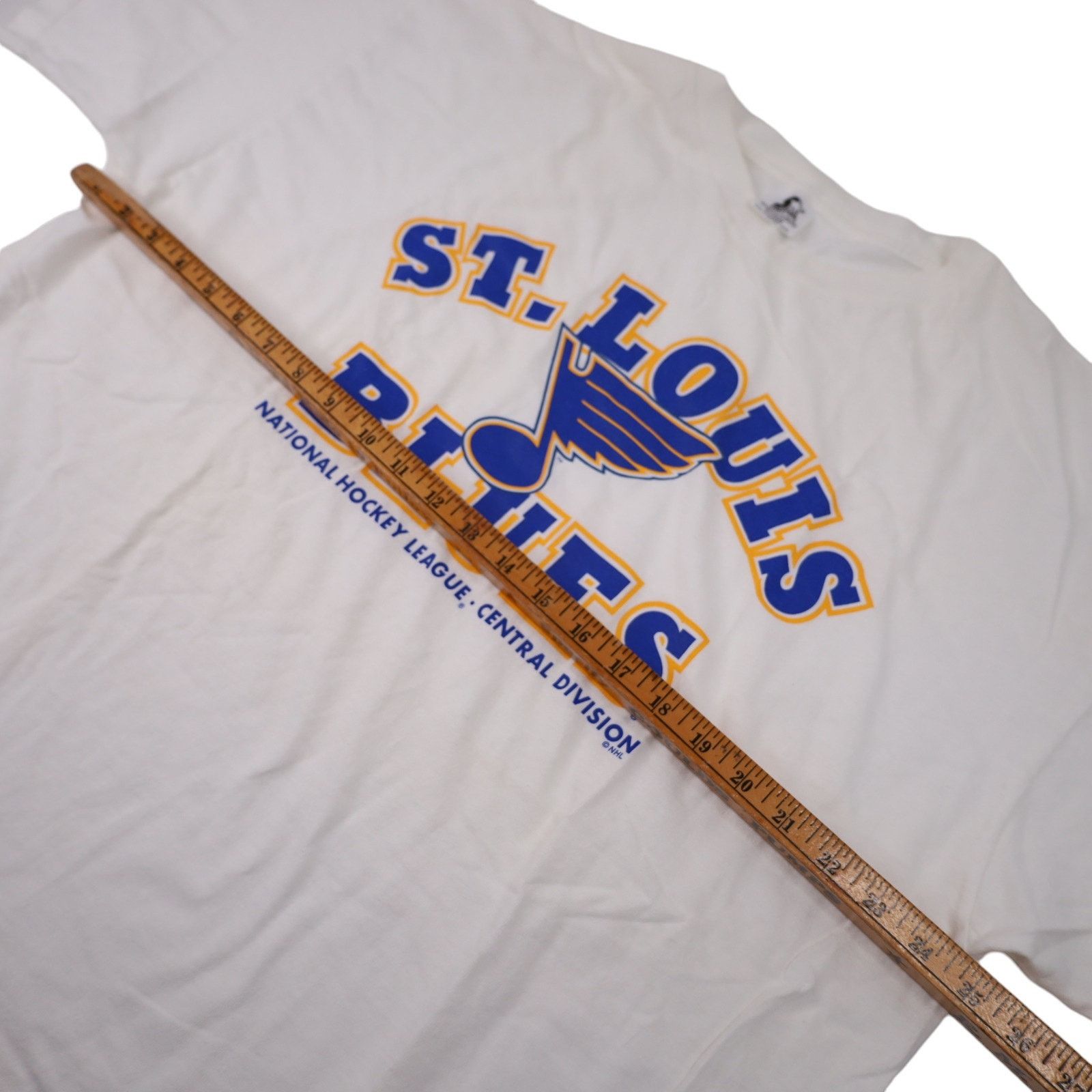NHL × Starter × Vintage Vintage Starter St. Louis Blues Graphic T Shirt Size US XL / EU 56 / 4 - 6 Thumbnail