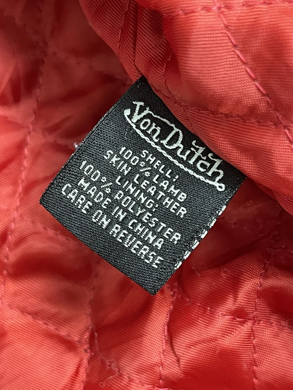 Von Dutch Von Dutch Lambskin/wool Varsity Jacket embroidery Size US XL / EU 56 / 4 - 10 Thumbnail