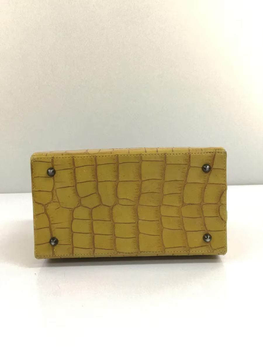 Jean Paul Gaultier Mini Crocodile Embossed Leather Hand Bag Size ONE SIZE - 4 Thumbnail