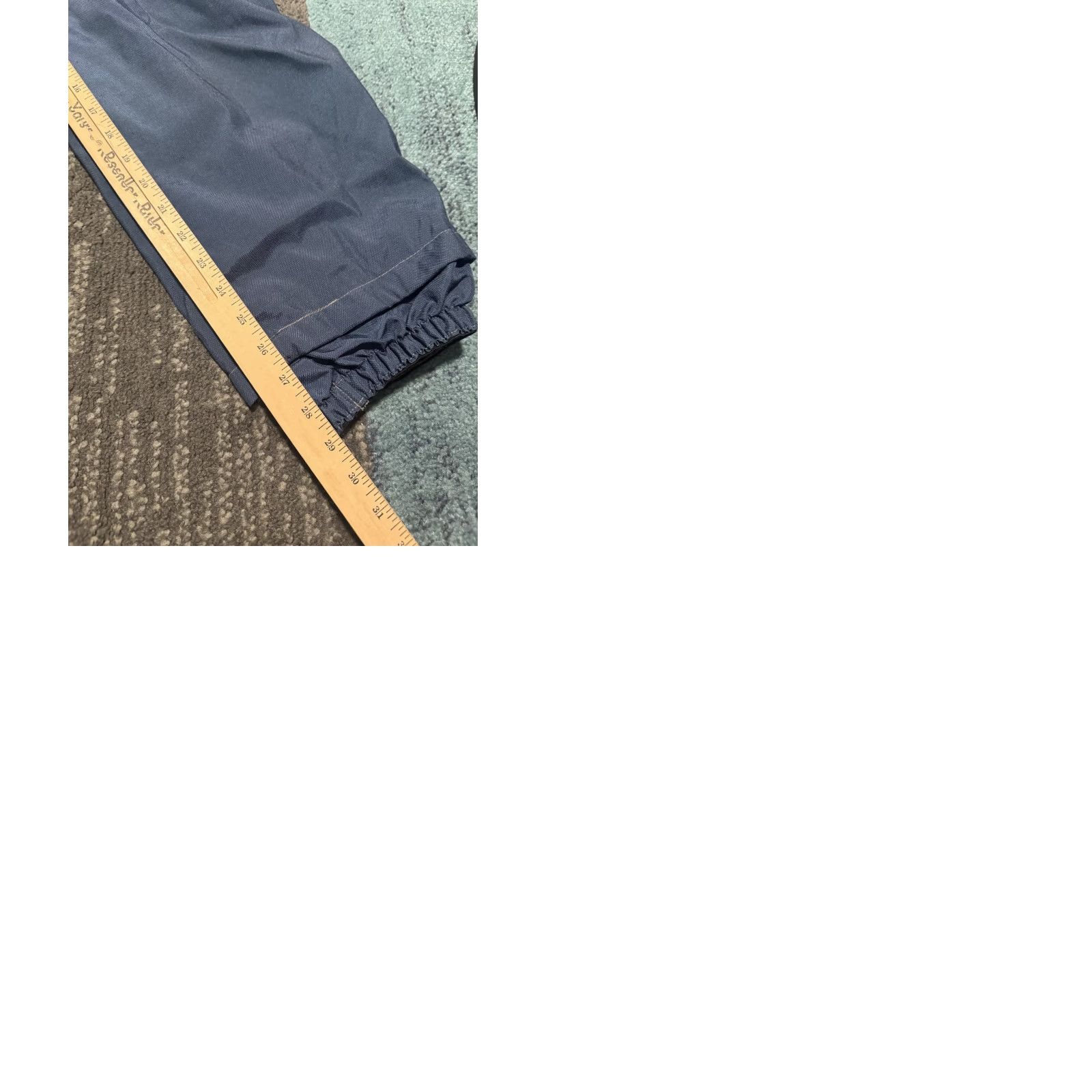 Vintage VINTAGE 916 Brand Rave Pants Baggy Cargo Jeans Style Men Regular In USA Size M Blue 5-Pocket Inseam 29 in Size US 31 - 12 Thumbnail