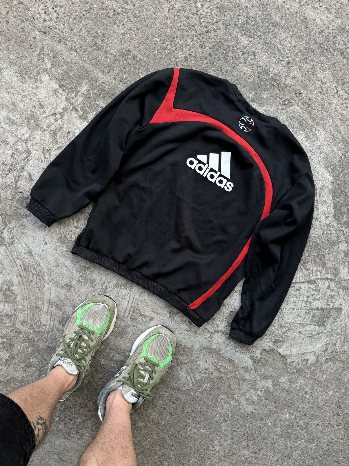 Adidas Vintage Y2K Adidas Liverpool Blokecore Soccer Sweatshirt Size US XXS / EU 40 - 5 Thumbnail