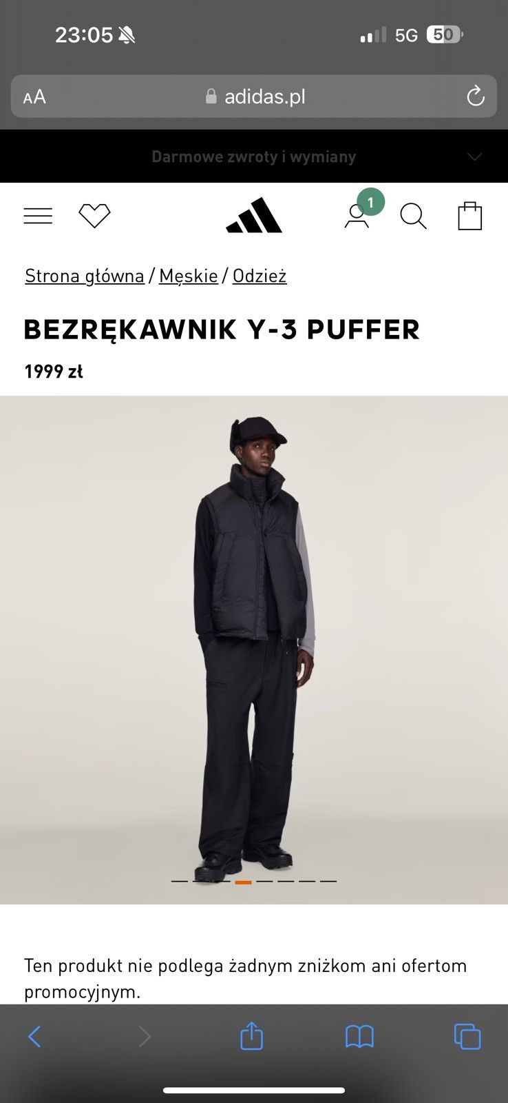 Y-3 Adidas Y-3 puffer Size US XXL / EU 58 / 5 - 1 Thumbnail