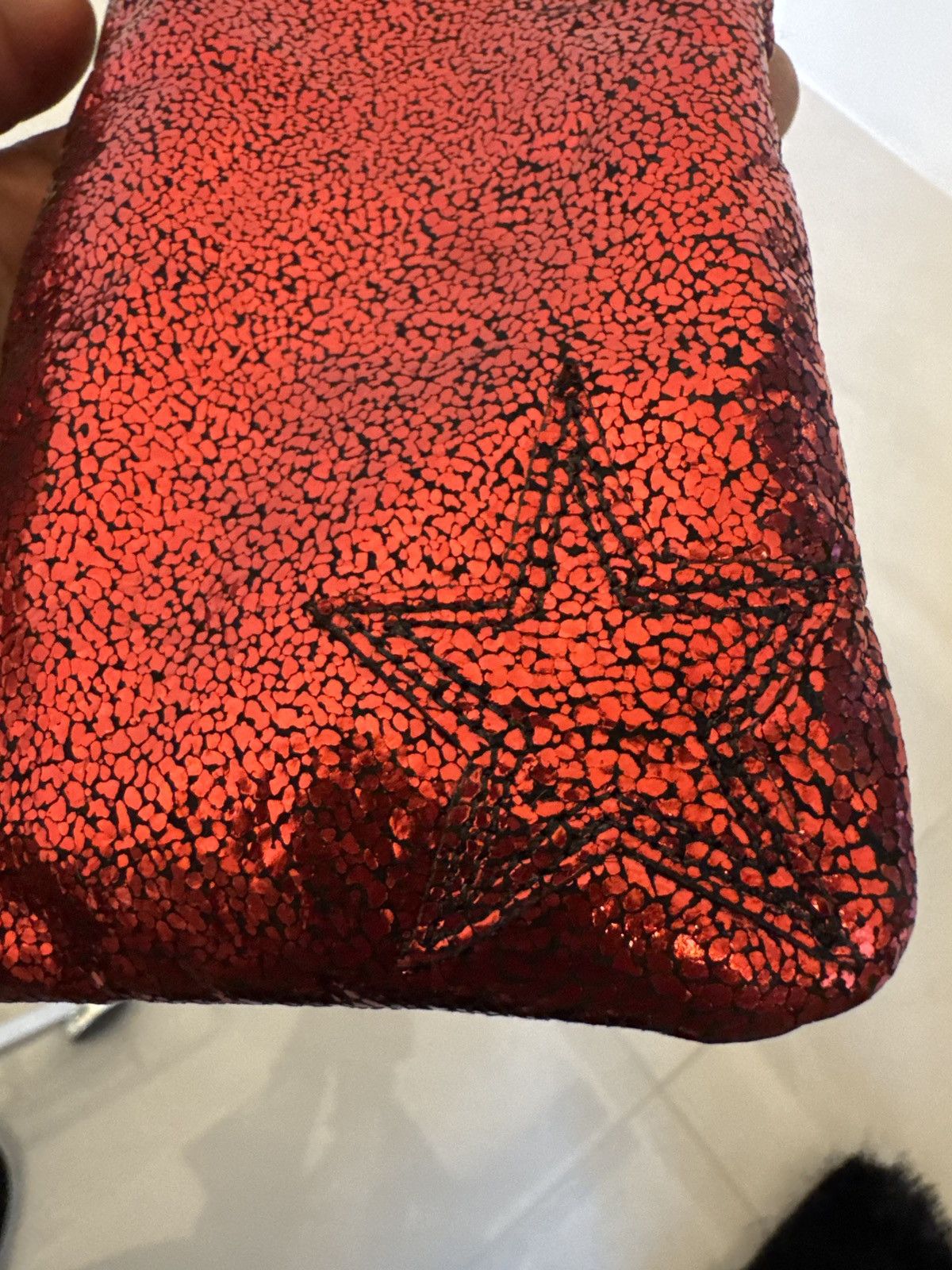 Chrome Hearts CHROME HEARTS RED STAR SUNGLASSES TRAVEL CASE Size ONE SIZE - 1 Thumbnail