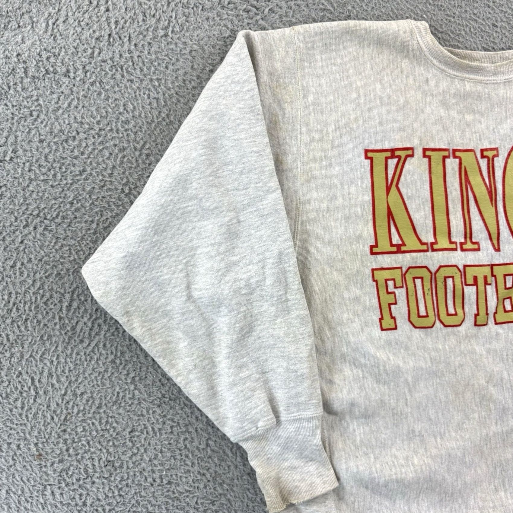 Champion VINTAGE Champion Reverse Weave Sweatshirt Mens XL Gray 90s Sport Pullover USA Size US XL / EU 56 / 4 - 4 Thumbnail