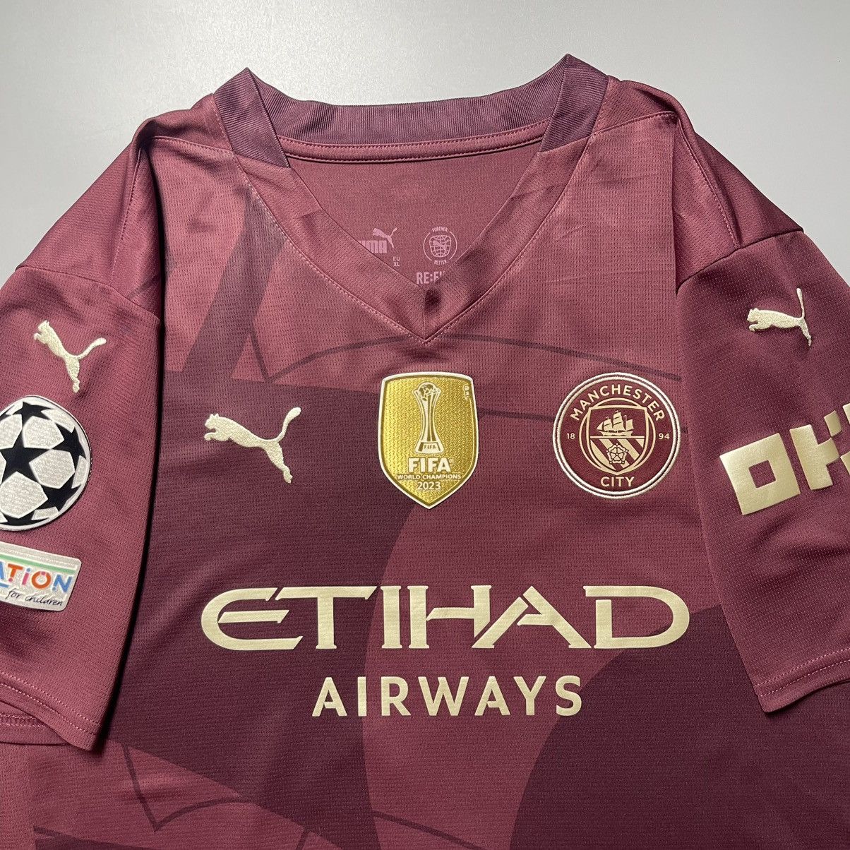 Puma MAN CITY PUMA 2024/2025 FOOTBALL THIRD JERSEY #3 RUBEN DIAS Size US XL / EU 56 / 4 - 4 Thumbnail